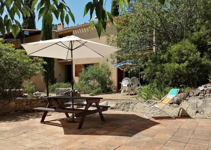 T2 36 M2, Rdc De Villa, Clim, Gd Jardin Clos, Animx Ok, Quartier Mt Faron Tres Calme, Wifi, Parking